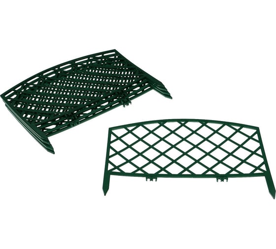 Изображение товара Забор декоративный садовый ЛЕТО Решетка 5 секций, 36.5смх2.3м, зеленый 23793