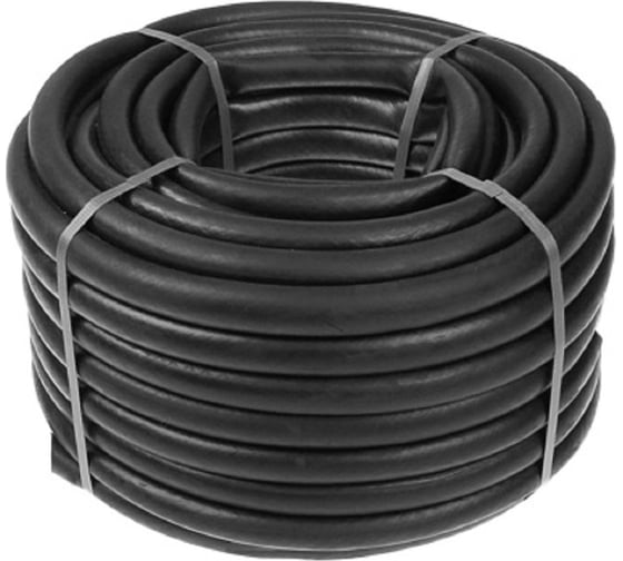 Изображение товара Шланг поливочный ЛЕТО резиновый, армированный, 10 атм, d20x3.5 мм, 50 м 29493