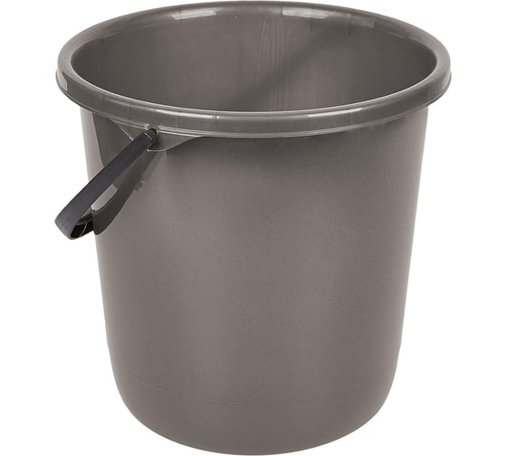 Изображение товара Ведро Spin&Clean Rock'n'Roll, 12 л, антрацит 250301