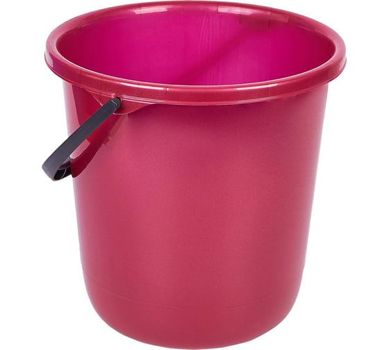 Изображение товара Ведро Spin&Clean Rock'n'Roll, 12 л, бордо 250304