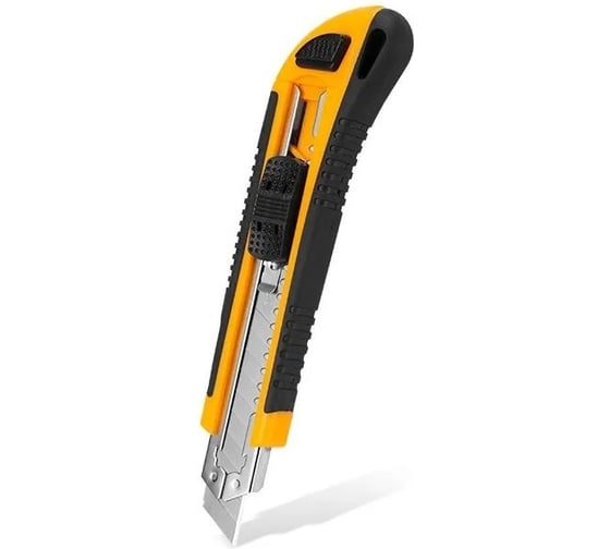 Изображение товара Канцелярский нож строительный DINGQI лезвие 18 мм 63103