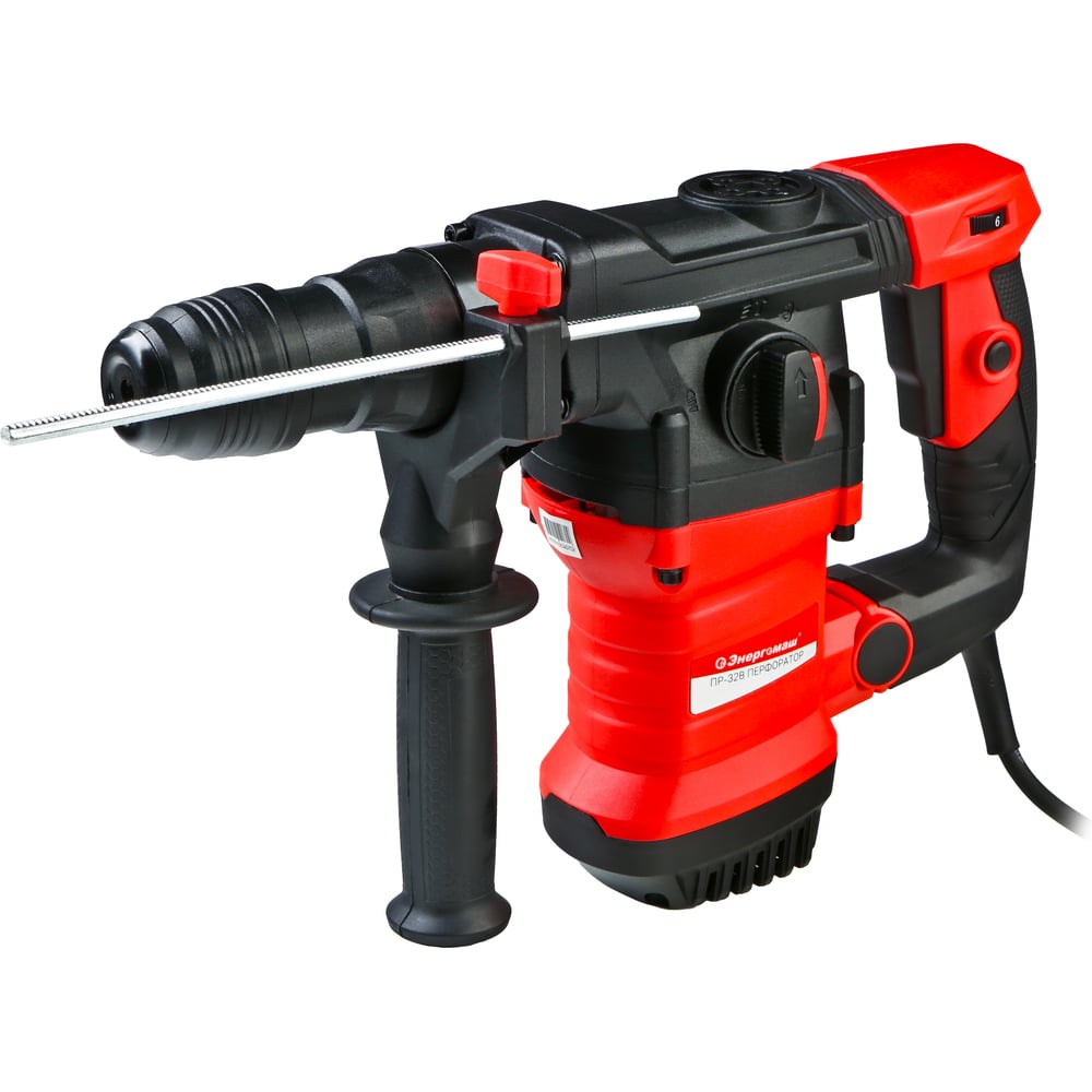 Изображение товара Перфоратор Энергомаш ПР-32В мощный бытовой SDS Plus 1700 Вт 4 режима