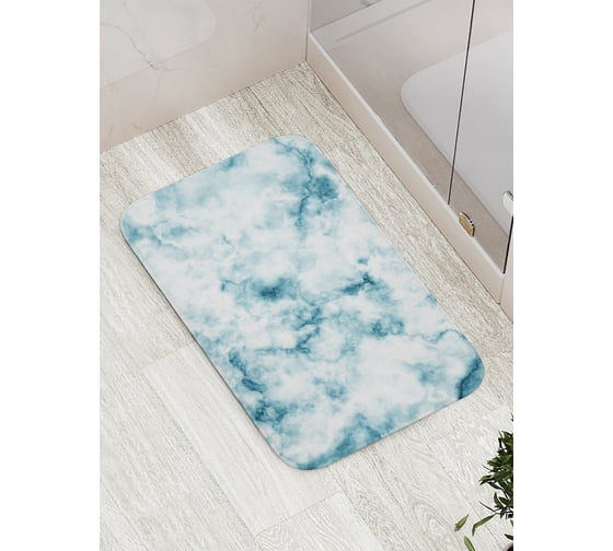 Изображение товара Коврик противоскользящий JoyArty "Облачный мрамор" для ванной, сауны, бассейна, bath_19436