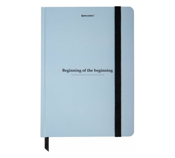 Изображение товара Бизнес-блокнот BRAUBERG с резинкой, в клетку, 96л, А5, 145x203мм, твердая обложка, Vintage, 116321