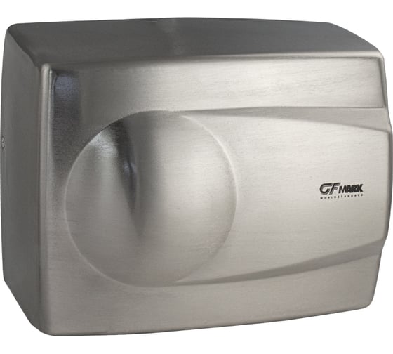 Изображение товара Сушилка для рук GFmark скоростная, антивандальная, корпус из нержавеющей стали, МАТОВАЯ, 1500W 6910