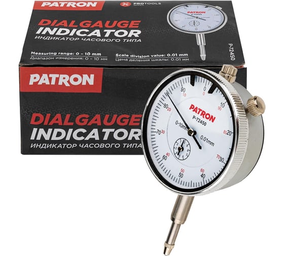 Изображение товара Индикатор часового типа Patron P-72450(66121)