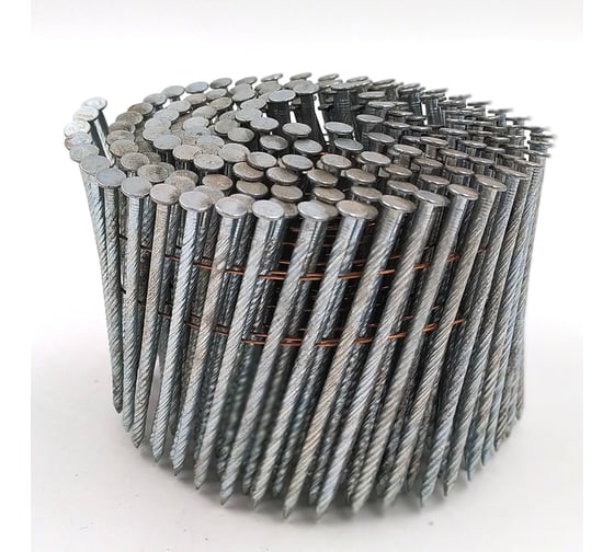 Изображение товара Гвоздь Барабанный 090*2.8 Винтовой Премиум Светлый 1500 шт. ГБ_090*2.8_Вт_Пр_Св_ СПГФ  ГБ_090*2.8_Вт_Пр_Св_СПГФ