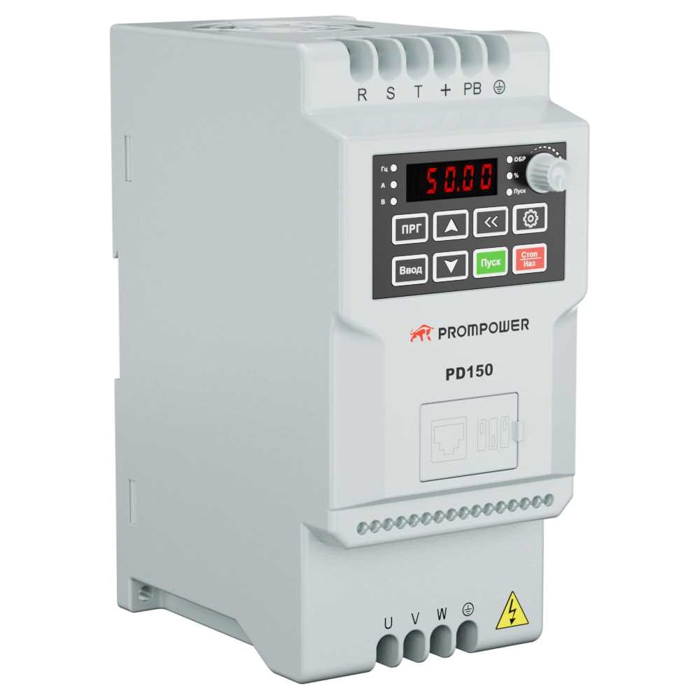 Изображение товара Преобразователь частоты Prompower PD150-A4015 380В 4А 1,5кВт