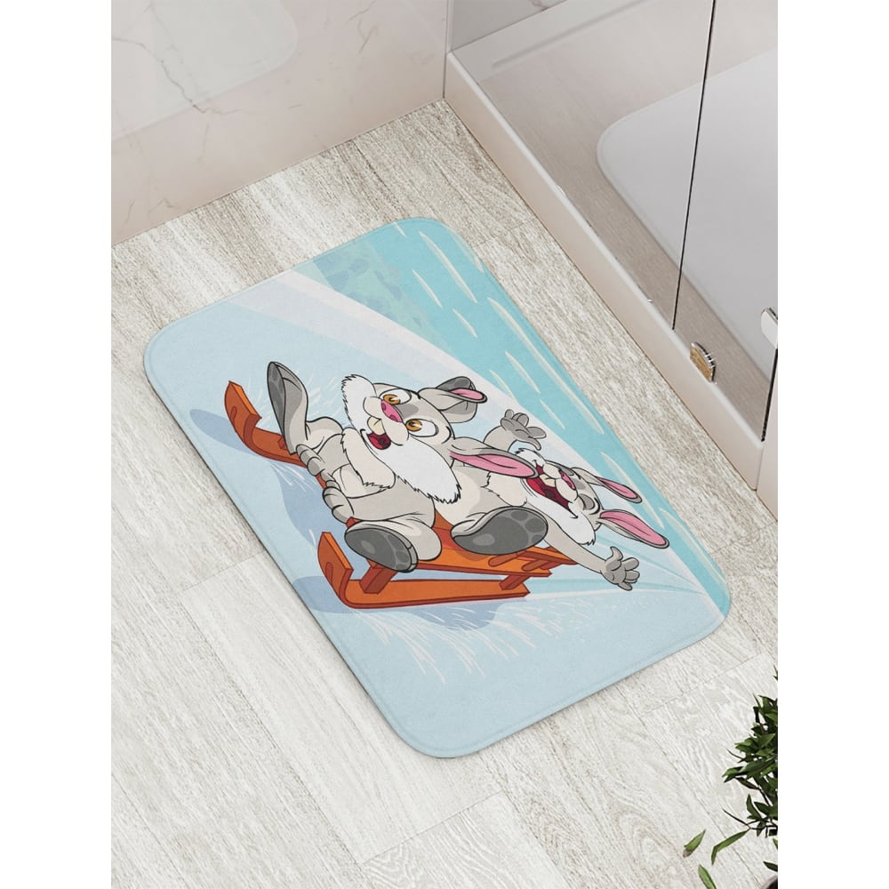 Противоскользящий коврик для ванной, сауны, бассейна JOYARTY - bath_4609