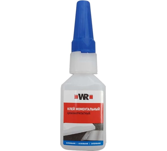 Изображение товара Клей моментальный высокотемпературный Wurth WR401, 20 г. 1893092000092
