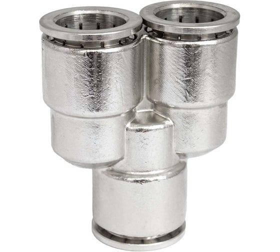 Изображение товара Фитинг цанга Y-обр., переходной Cn-Y-14 для полиуретана и пластиковых трубок PI TOOLS Арт. 1789