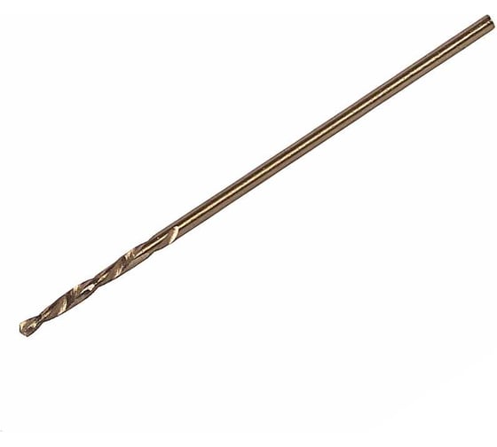 Изображение товара Сверло по металлу HIMBOLT 1,5 мм кобальтовое P6M5K5 (50 шт) HB401ф50