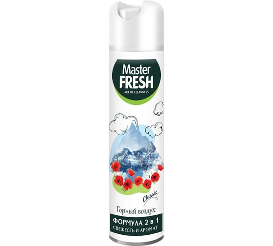 Изображение товара Освежитель воздуха Master Fresh Classic Горный воздух, 300 мл 275888