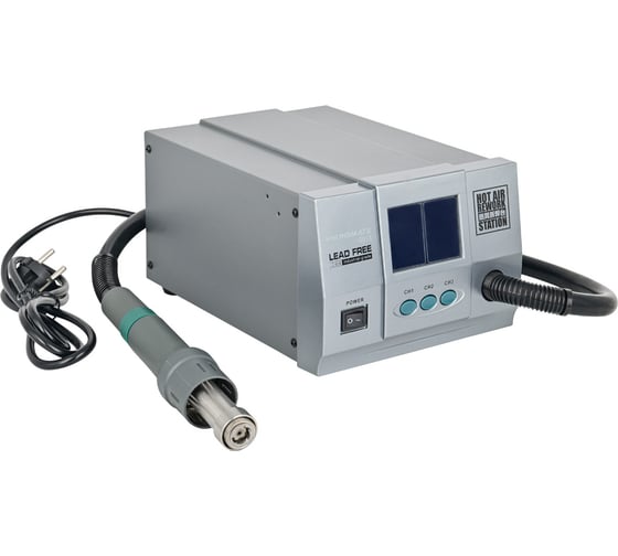 Изображение товара Станция паяльная Phonemate 861X фен 1300Вт М7767784