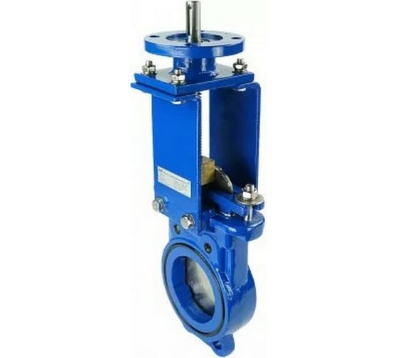 Изображение товара Шиберная ножевая задвижка DN.ru ДУ250 Ру16 с электроприводом MT-200 380В D040-02605