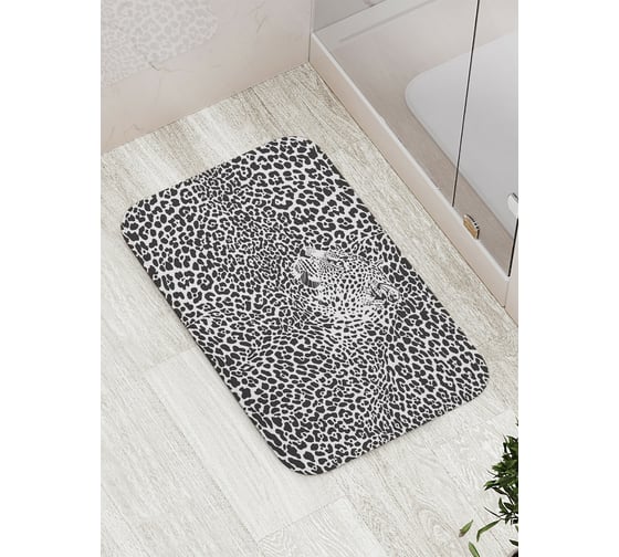 Изображение товара Коврик противоскользящий JoyArty "Леопардовое небо" для ванной, сауны, бассейна, bath_12435