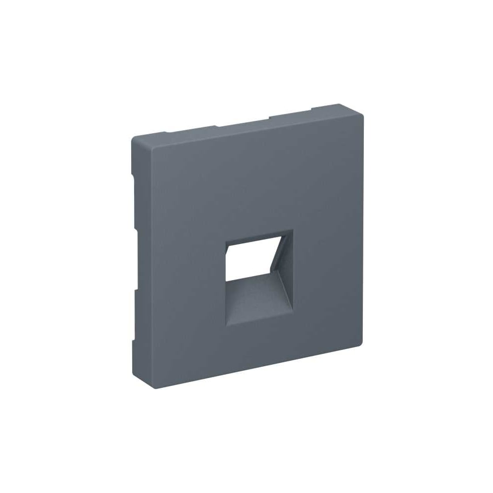 Изображение товара Накладка Systeme Electric ATLASDESIGN для Keystone, цвет грифель