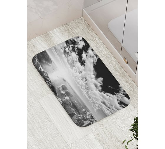 Изображение товара Коврик противоскользящий JoyArty "Однотонное море" для ванной, сауны, бассейна, bath_18113