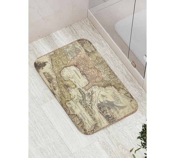 Изображение товара Коврик противоскользящий JoyArty "Древнее знание" для ванной, сауны, бассейна, bath_11530