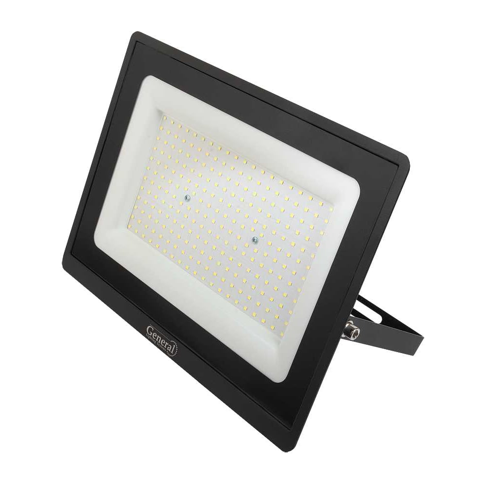 Изображение товара Светодиодный уличный прожектор General Lighting Systems 363*260*28мм GTAB-250BT-IP65-6500, 250Вт, 6500К, 23000Лм, металл 403383