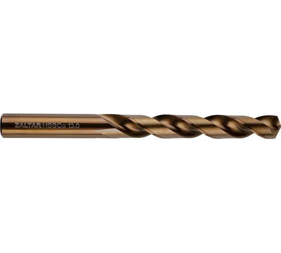Изображение товара Сверло по металлу, индустриальное ZALTAR DIN 338, HSS-E Co5, Тип VA, 5xD, 13.00 мм ZA-74130