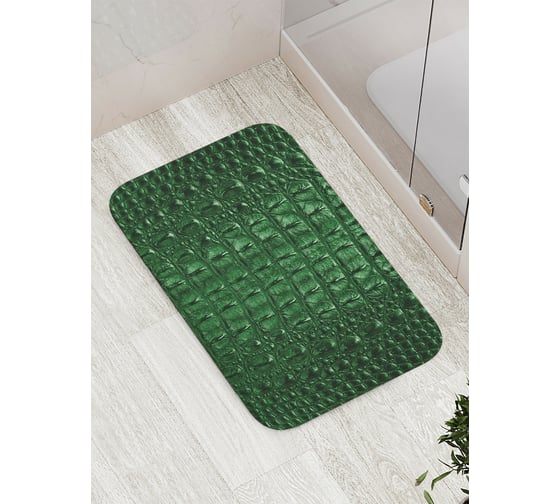 Изображение товара Коврик противоскользящий JoyArty "Кожа крокодила" для ванной, сауны, бассейна, bath_14056