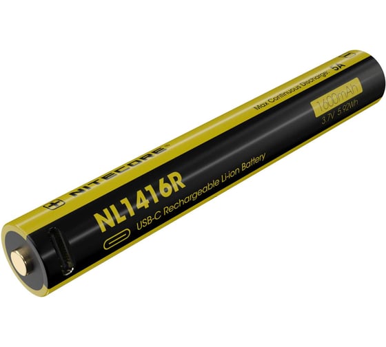 Изображение товара Аккумулятор NITECORE NL1416R Li-ion, 3.7 В, 1600 мАч 0801