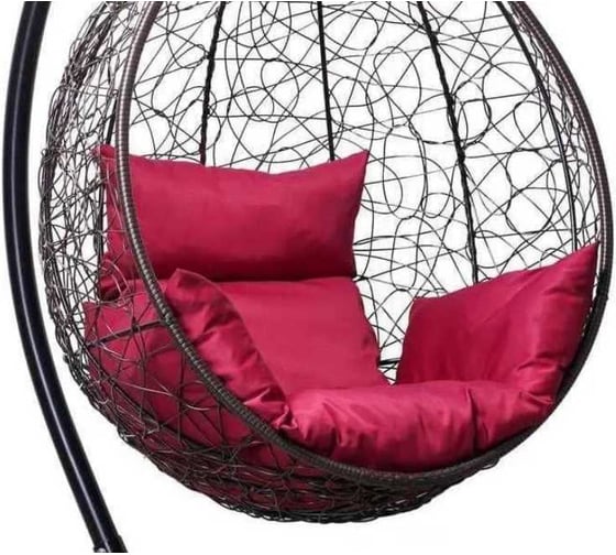 Изображение товара Подушка для подвесного кресла/качелей Лаура SEVILLA Бордовый SEV-1/ALI 104/204/304/404