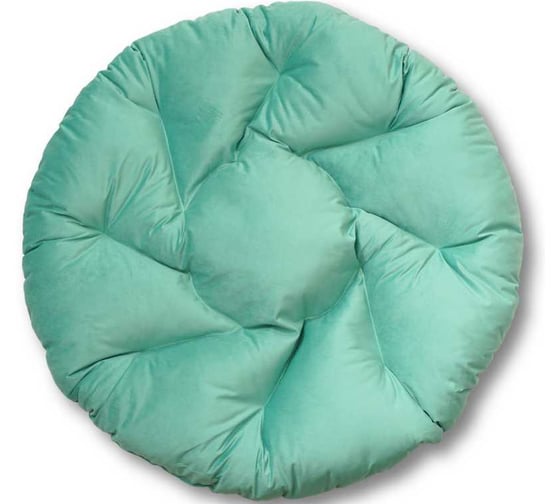 Изображение товара Подушка для подвесного кресла/качелей Лаура SEVILLA круглая, 130 см, искусственный велюр, Салатовый SEV_4-104/204/304/404