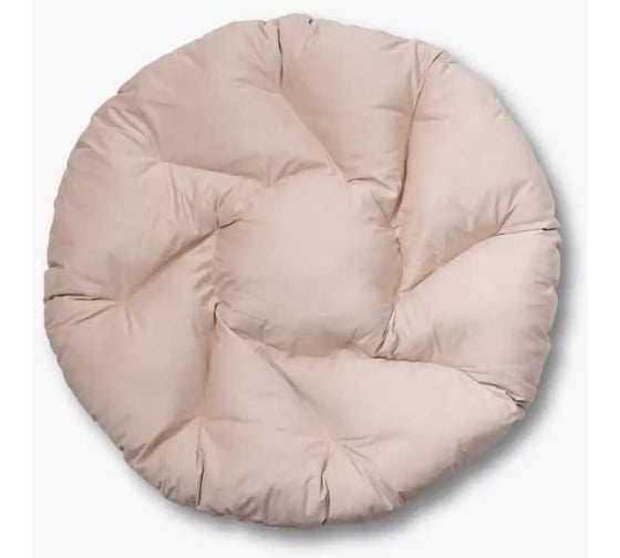 Изображение товара Подушка для подвесного кресла/качелей Лаура SEVILLA круглая, 130 см, искусственный велюр, Бежевый SEV_4-101/201/301/401