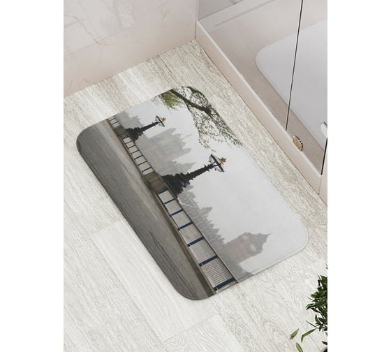 Изображение товара Коврик противоскользящий JoyArty "Хмурый Лондон" для ванной, сауны, бассейна, bath_14651