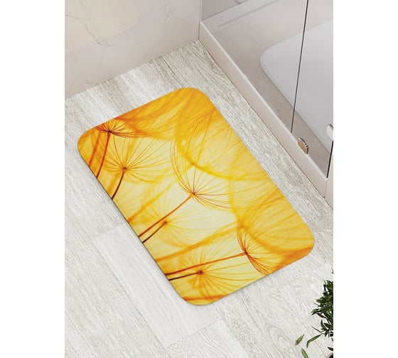 Изображение товара Коврик противоскользящий JoyArty "Купол из одуванчиков" для ванной, сауны, бассейна, bath_21901