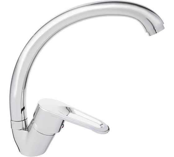 Изображение товара Смеситель для кухни СоюзКран поворотный излив 25 см, керамический картридж 40 мм, хром, цинк SK01-C125 566-306