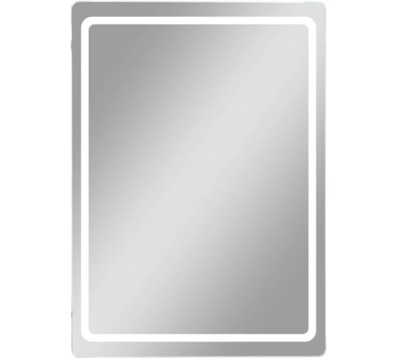 Изображение товара Зеркальный шкаф MIXLINE Симпл 500_700 ШВ универсальный, механический выключатель, светодиодная подсветка 556582