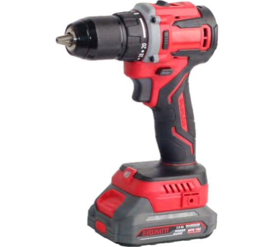 Изображение товара Аккумуляторная дрель-шуруповерт Felisatti FT1610 60Нм (кейс, 2 аккум 2,0Ач) 16108