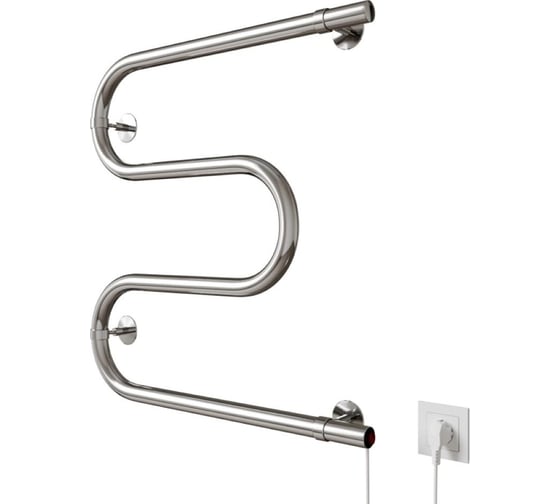 Изображение товара Полотенцесушитель MIXLINE SIMPLE M 50x50 кнопочный выключатель, 153 Вт 556799