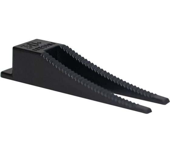 Изображение товара Система выравнивания плитки 3D Krestiki клин (200шт) Т черный 00-00001517