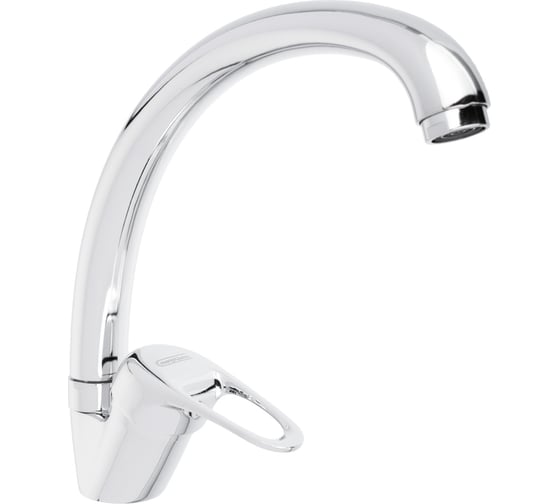 Изображение товара Смеситель для кухни СоюзКран, поворотный излив 25 см, керамический картридж 35 мм, хром, цинк SK01-C103 567-061