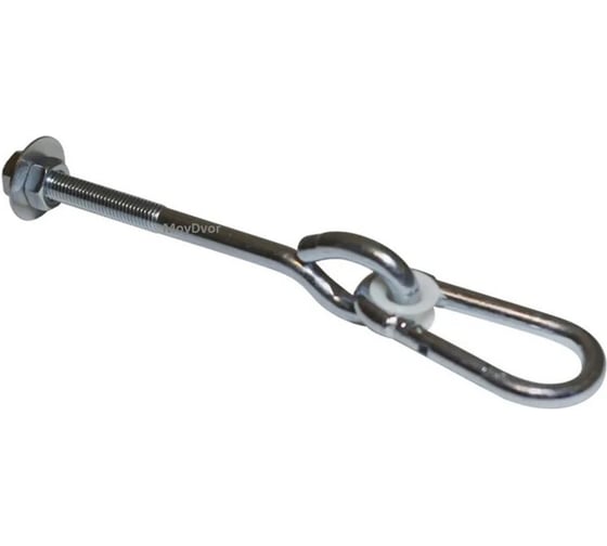 Изображение товара Подвес для качелей MoyDvor МойДвор 2шт сквозной гальванизированная сталь М12x140мм Тип О SAC000206(2)