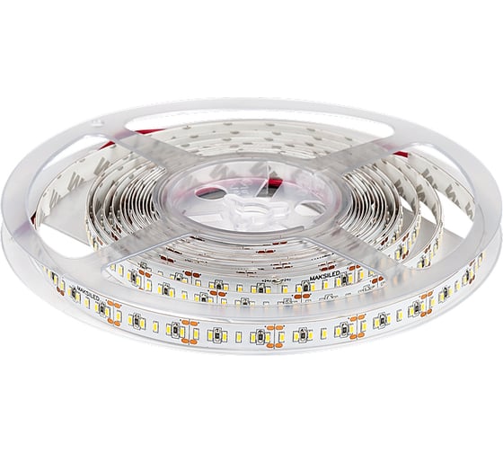 Изображение товара Светодиодная лента MAKSBRIGHT 24В, 204д/м, 22.6Вт/м, IP20, 1600лм/м, 3200K, тепл. белый, 5м MB-R204-FE-3014-WW-S