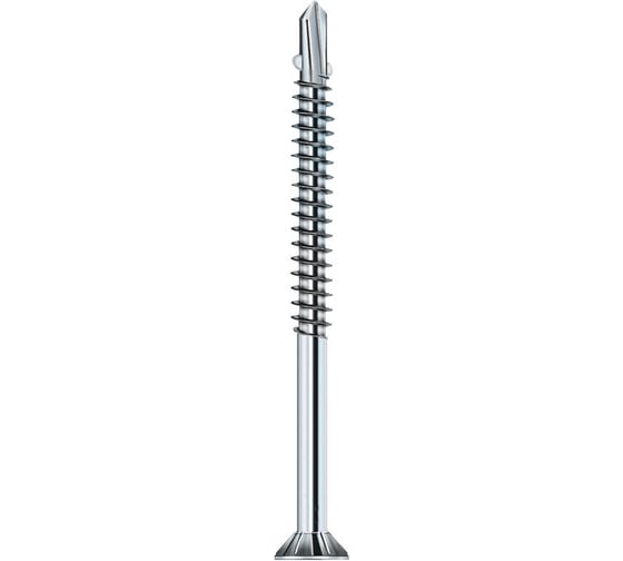 Изображение товара Саморез TULSTOR Wing Screw флюгель, дерево-металл, голубая оцинк TX 30 6,3x80 (уп.150шт) 904332