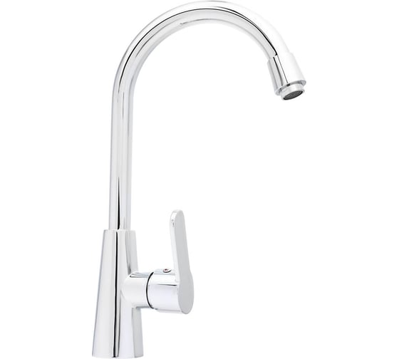 Изображение товара Смеситель для кухни СоюзКран поворотный излив 25 см, керамический картридж 40 мм, хром, цинк SK01-R118 566-385