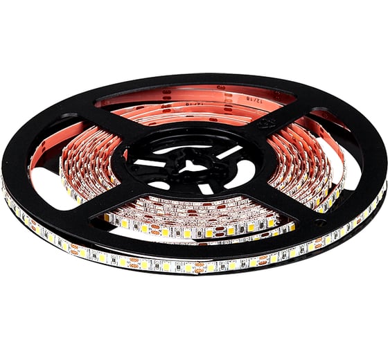 Изображение товара Светодиодная лента MAKSILED, 12В, 9.6Вт/м, 120 д/м, IP20, 5м, ML-R120-2835-CW-LPN-S