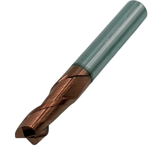 Изображение товара Фреза концевая твердосплавная ц/х TORNERI 6.0x15x50 мм z=2, с покрытием TiXCo, HRC 55 Т026053