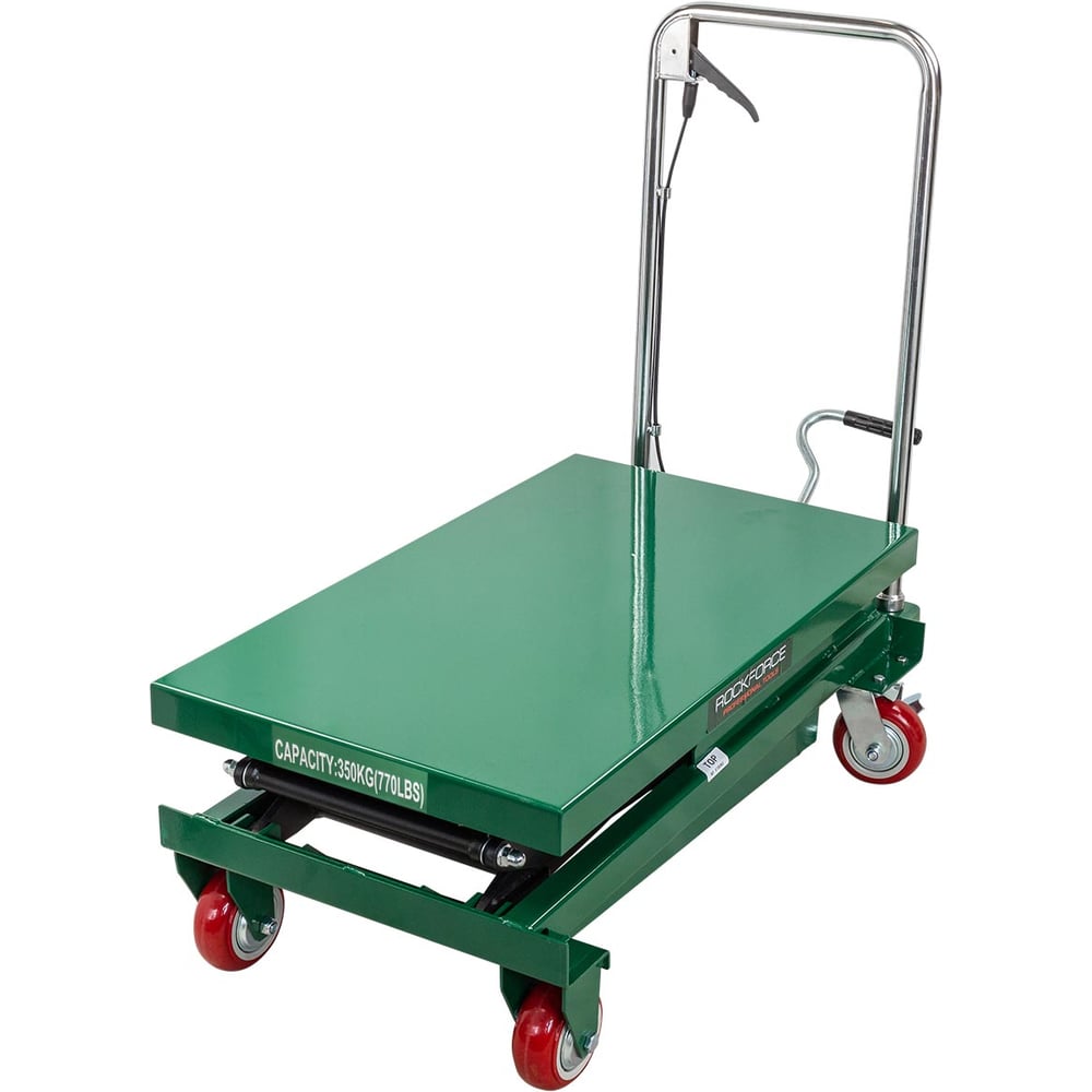 Изображение товара Гидравлическая тележка Rockforce RF-SPT 350H грузоподъемность 350 кг