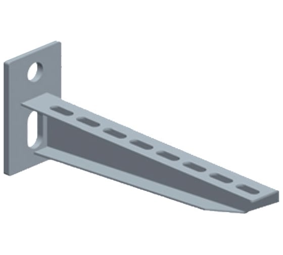 Изображение товара Перфорированная консоль LANMASTER для лотка шириной 300мм LAN-MT-BP300-EZ