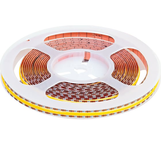 Изображение товара Светодиодная лента MAKSILED 12В, 10Вт/м, 528 д/м, COB, IP20, 5м, ML-R528-COB-WW-S