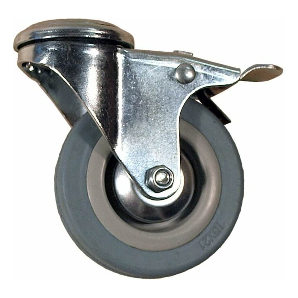 Изображение товара Ролик сварочный 125мм поворотный с тормозом для аппаратных работ SChgb 55