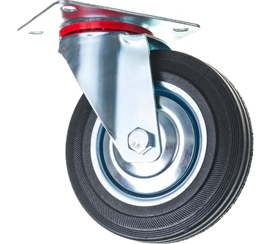 Изображение товара Ролик Сварком пром. 160мм поворот. на плат. (1 шт.) k00004806