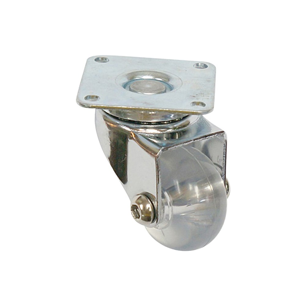 Изображение товара Нес вращающееся пластиковое колесо 50 мм с металлическим основанием для аппаратных решений